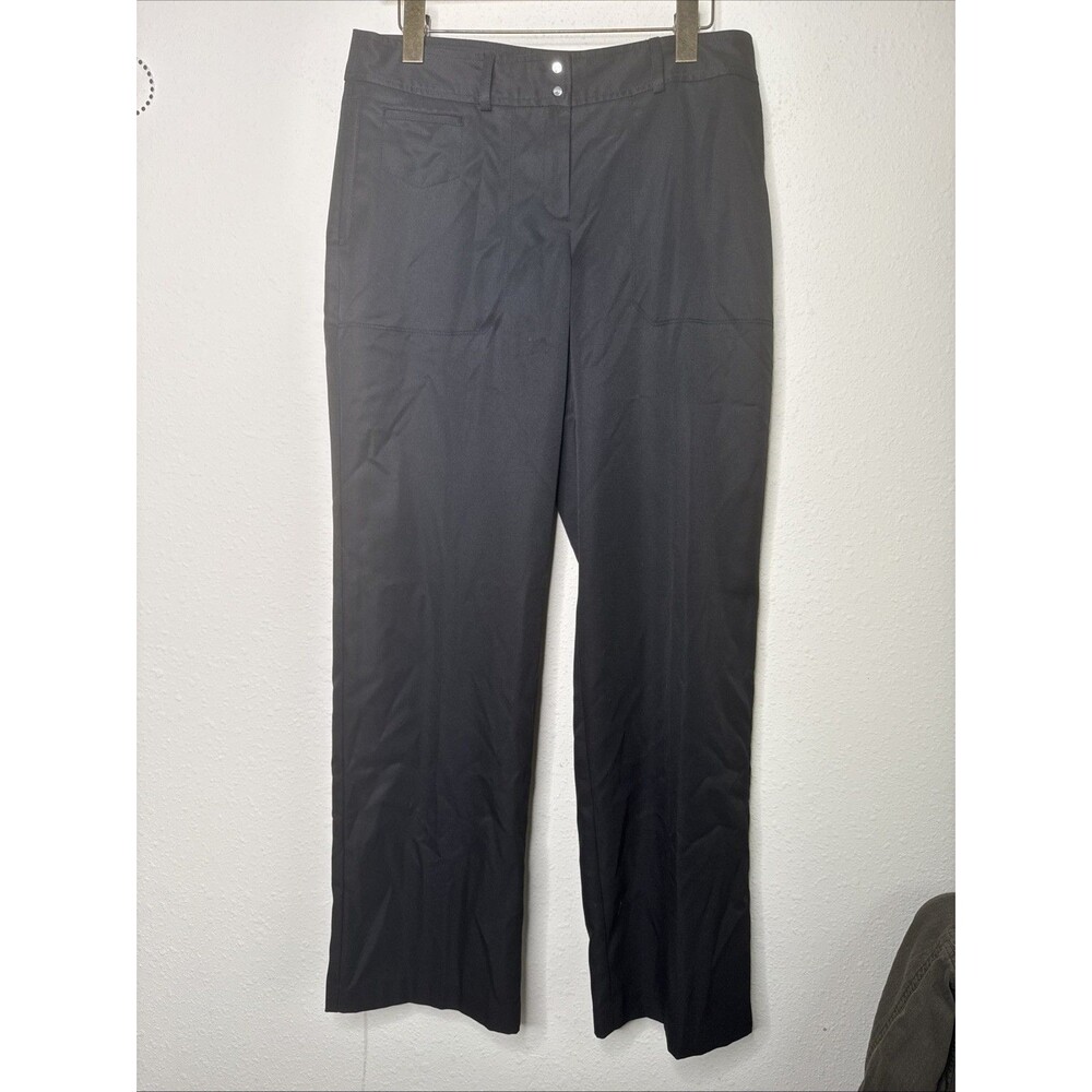 New IZOD Performx Womens Golf Pants Size 6 Black